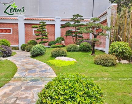 Thi Công Sân Vườn Biệt Thự Thường Tín, Hà Nội 