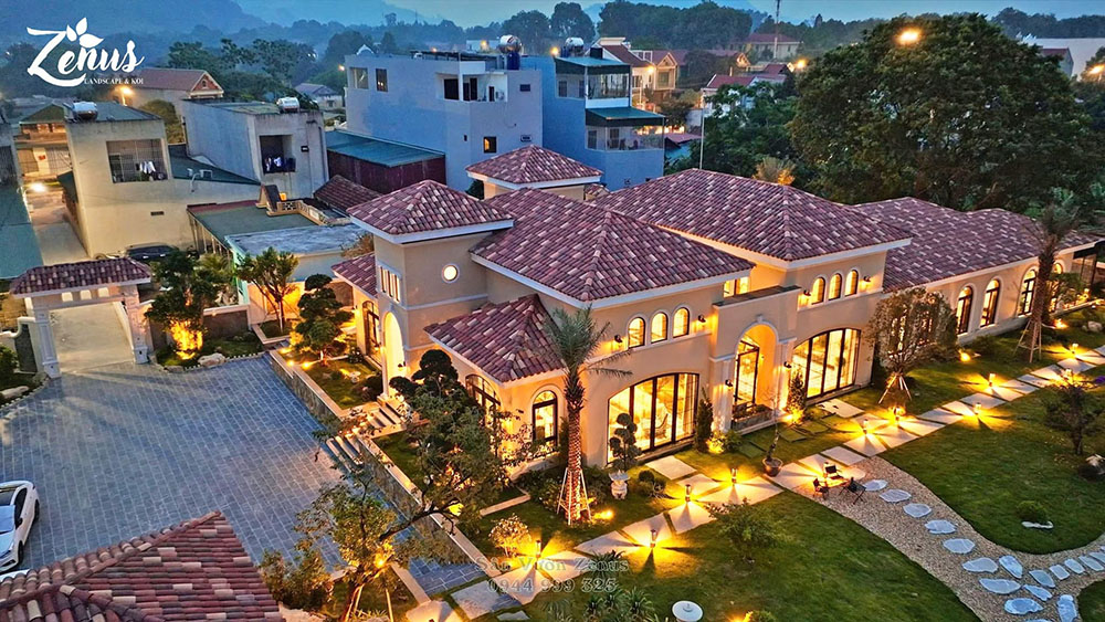 Thiết kế thi c&ocirc;ng s&acirc;n vườn Nhật Thanh H&oacute;a