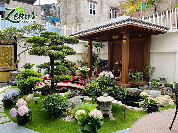Ý tưởng thiết kế cảnh quan vườn Nhật