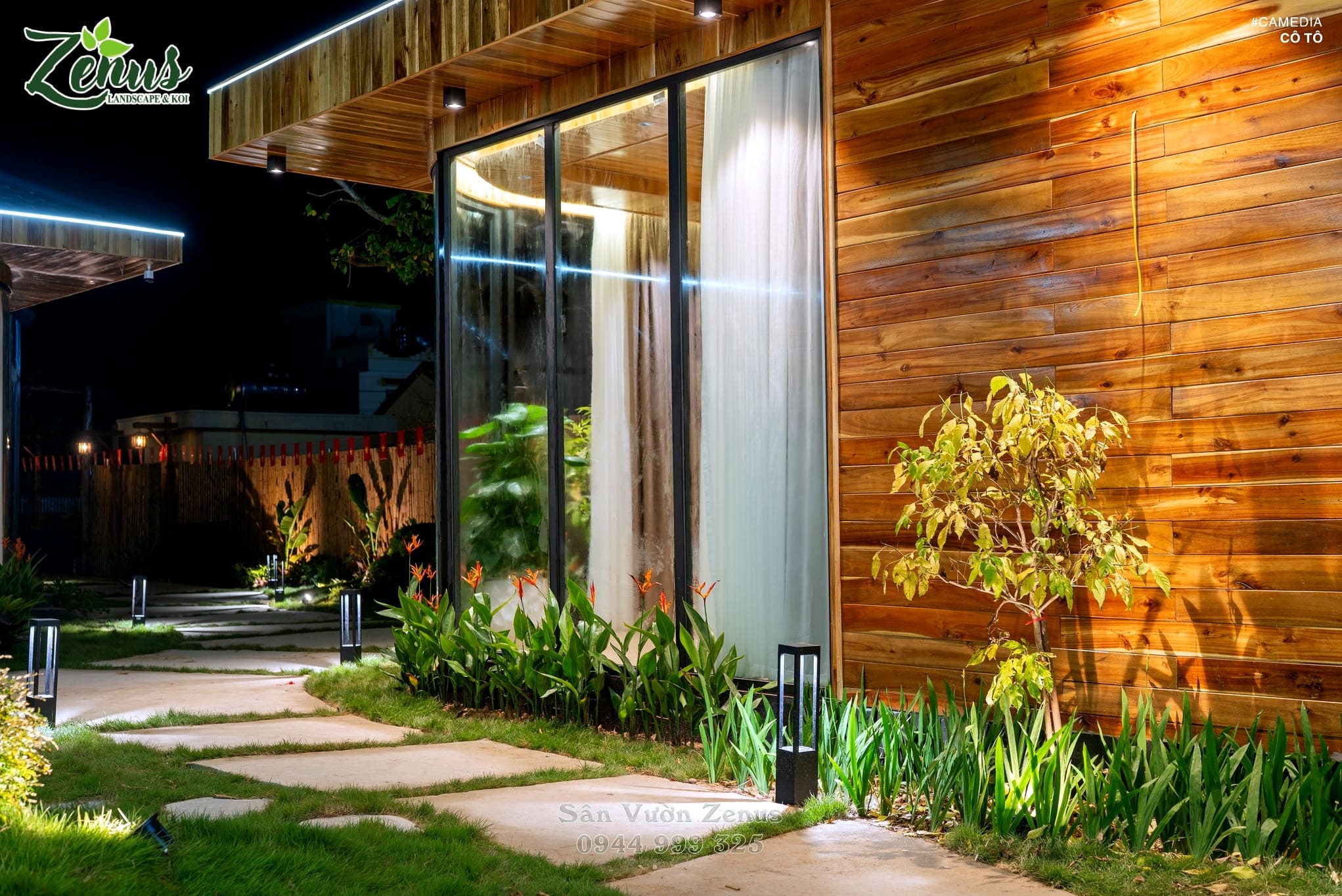 Thi c&ocirc;ng s&acirc;n vườn biệt thự đẹp