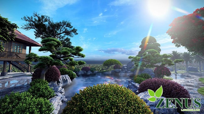 Thiết kế quy hoạch cảnh quan vườn Nhật Bắc Giang