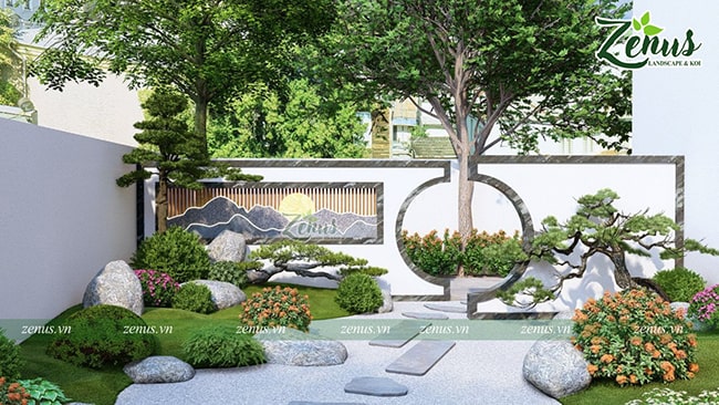 Thiết kế cảnh quan vườn Nhật Đông Anh