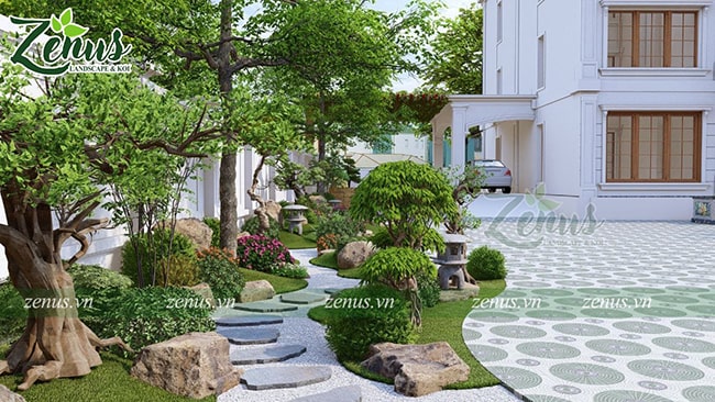 Cải tạo thiết kế sân vườn Thanh Hóa