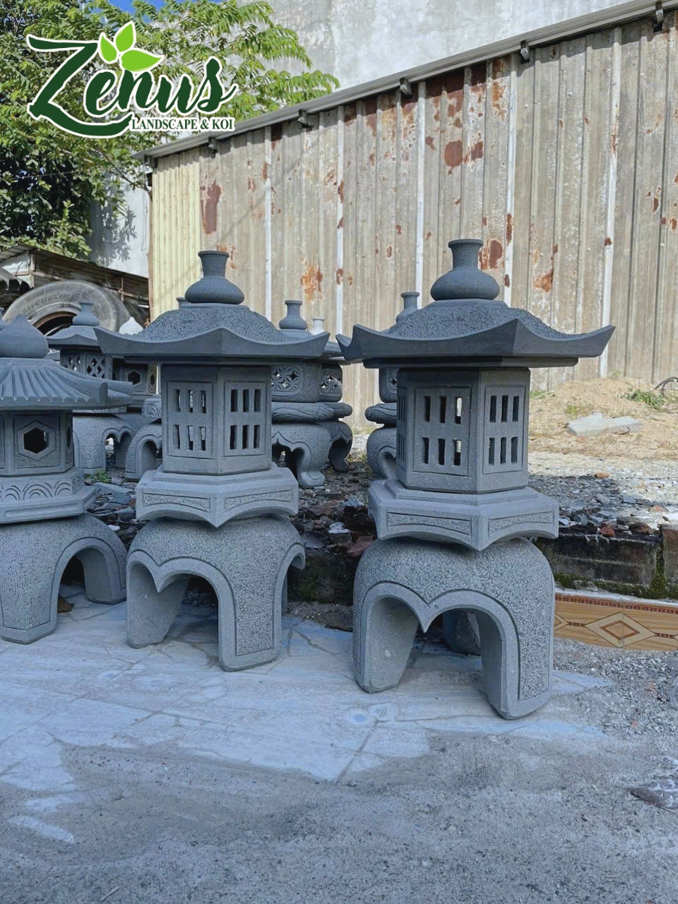 Bán đèn đá sân vườn giá tại xưởng