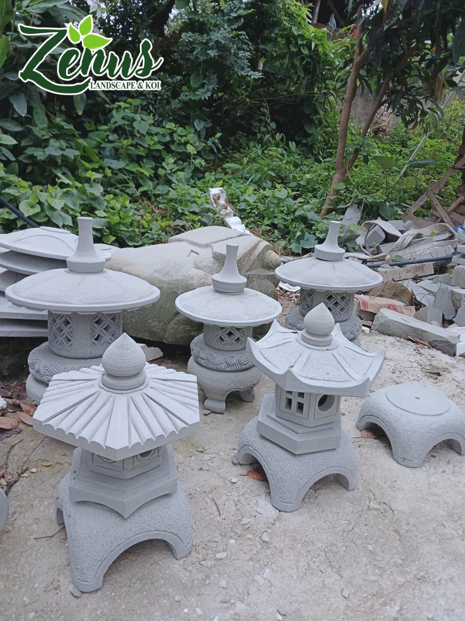 Địa chỉ bán đèn đá sân vườn dệp