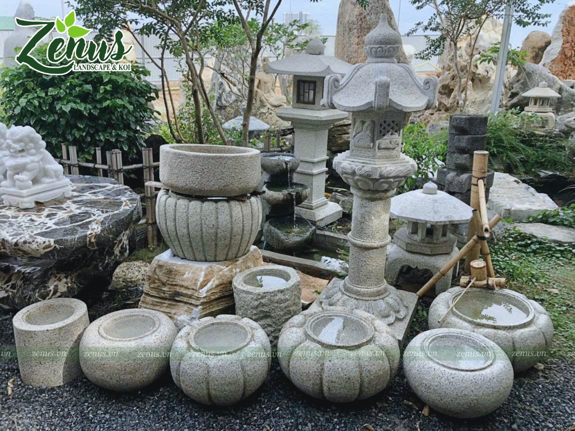 Bán đèn đá sân vườn giá tại xưởng
